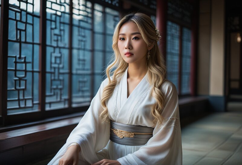 长夜灯火海报